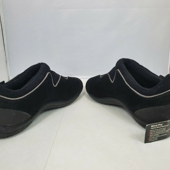 L.L. BEAN Polartec Fleece Lined Pull-On Men’s  Shoes Size 11 Black Slip On main image 5